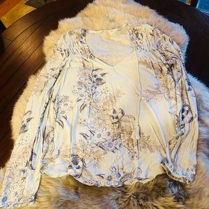 Cute Lucky brand floral shirt